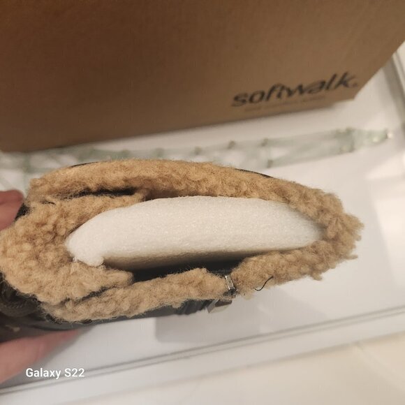 SoftWalk "Wilcox" Leather Boots. NIB. Size 7.5 W - Picture 9 of 11